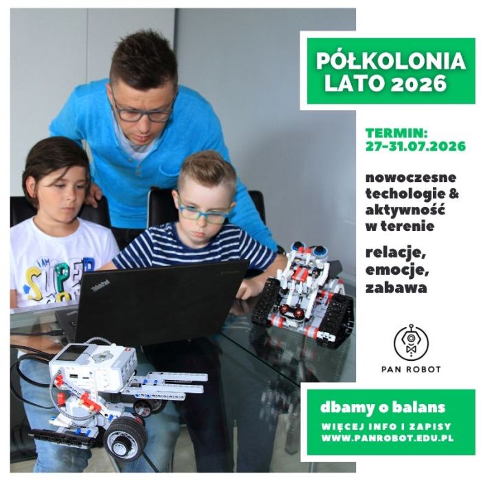 Półkolonia z robotyką i kreatywnymi warsztatatmi