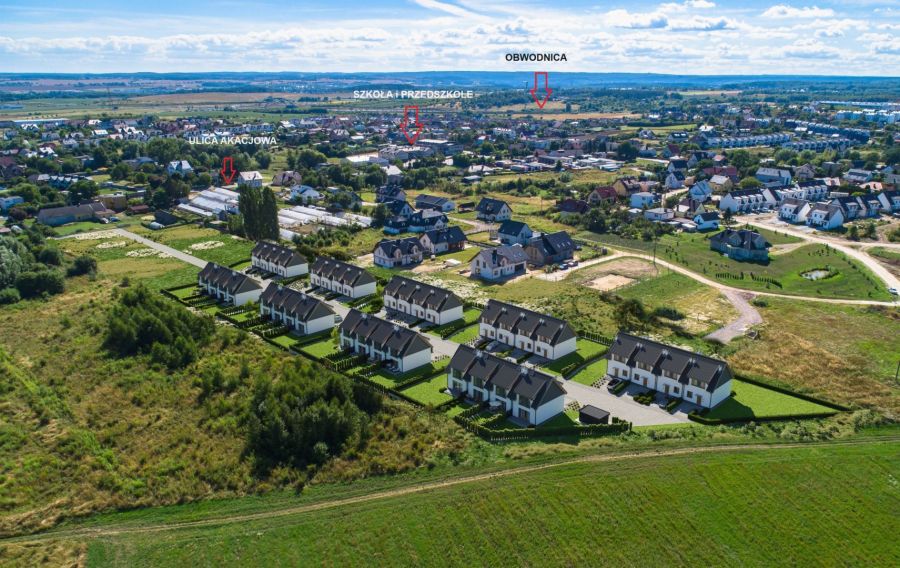Ostatnie domy szeregowe - Borkowo ( 9 km do centrum Gdańska): zdjecie 98906023