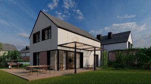dom bojano | 131 m&sup2; | Garaż | Ogródek: zdjecie 66549924