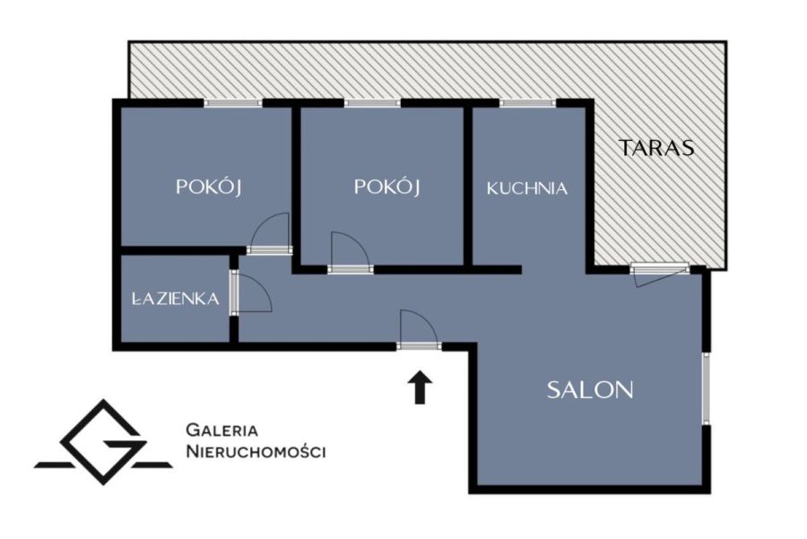 Taras | Morena 3 pokoje | Gotowe do wprowadzenia: zdjecie 98944189