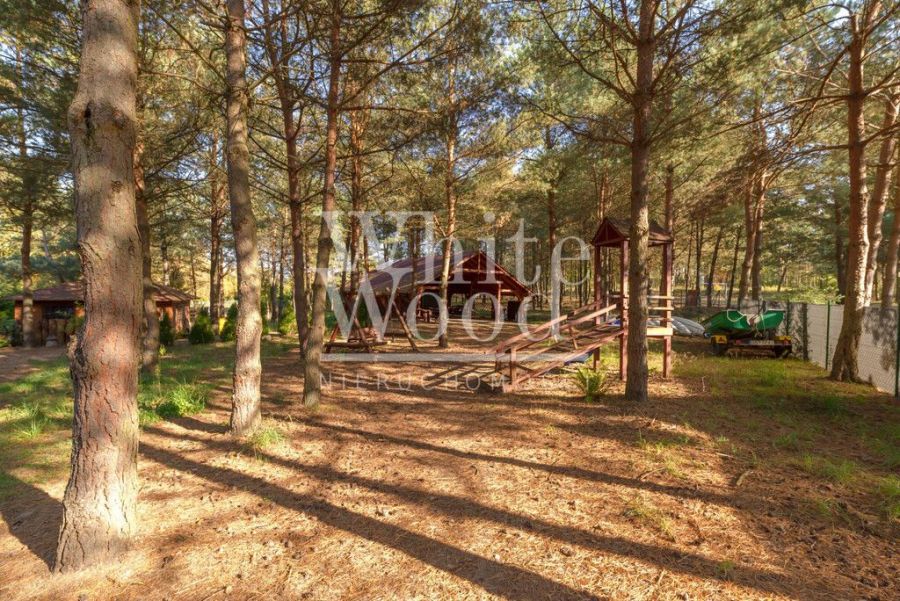 Ośrodek wypoczynkowy w lesie, nad jeziorem: zdjecie 98947068