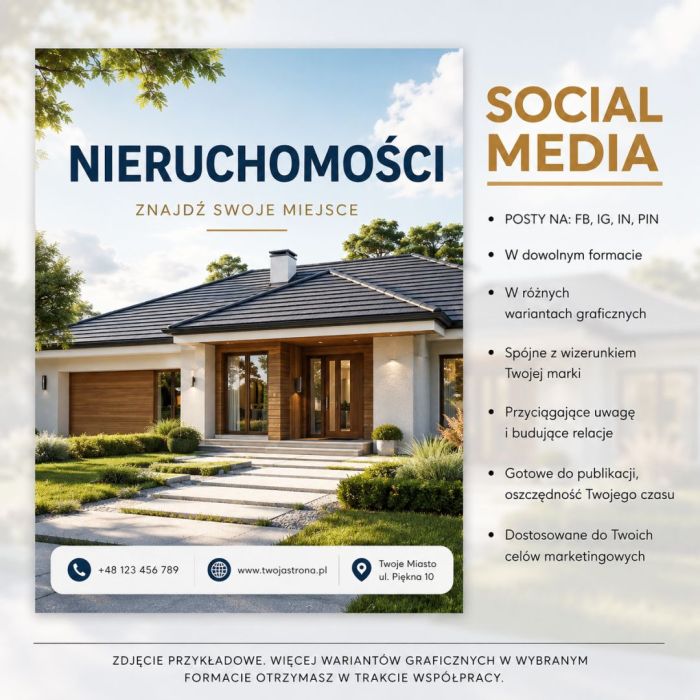 Grafik Copywriter CV Social Media Post Plakat Okładka Ebook: zdjecie 98955607