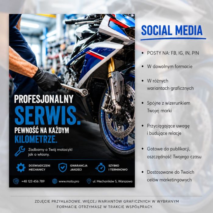 Grafik Copywriter CV Social Media Post Plakat Okładka Ebook: zdjecie 98955610