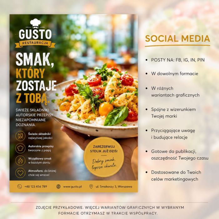 Grafik Copywriter CV Social Media Post Plakat Okładka Ebook: zdjecie 98955617