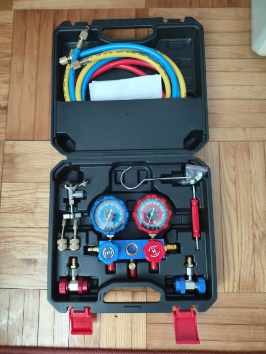 Miernik tester klima manometry do napełniania R134a, R410a, R22 i R32: zdjecie 98952598
