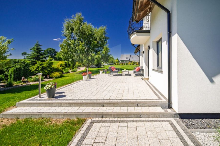Zjawiskowy dom w Kielnie | 3200 m&sup2; zieleni: zdjecie 98953828