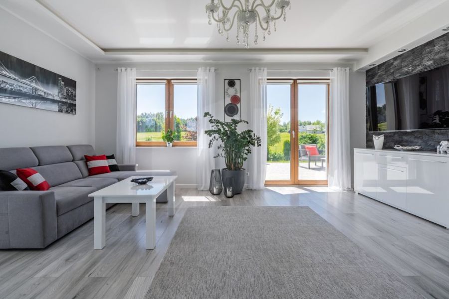 Zjawiskowy dom w Kielnie | 3200 m&sup2; zieleni: zdjecie 98953831