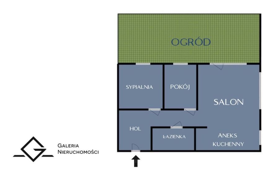 Ogródek na 1 piętrze | Hala i komórka | Słoneczne: zdjecie 99454731