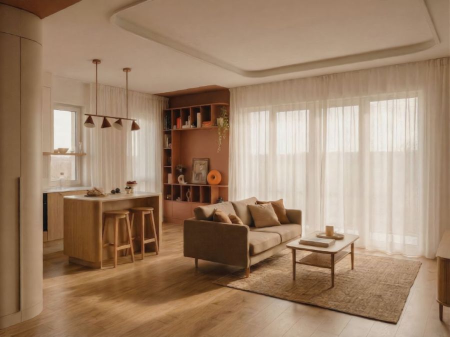 2-pok. 44 m&sup2; + balkon, Pogodne Puck: zdjecie 99093275