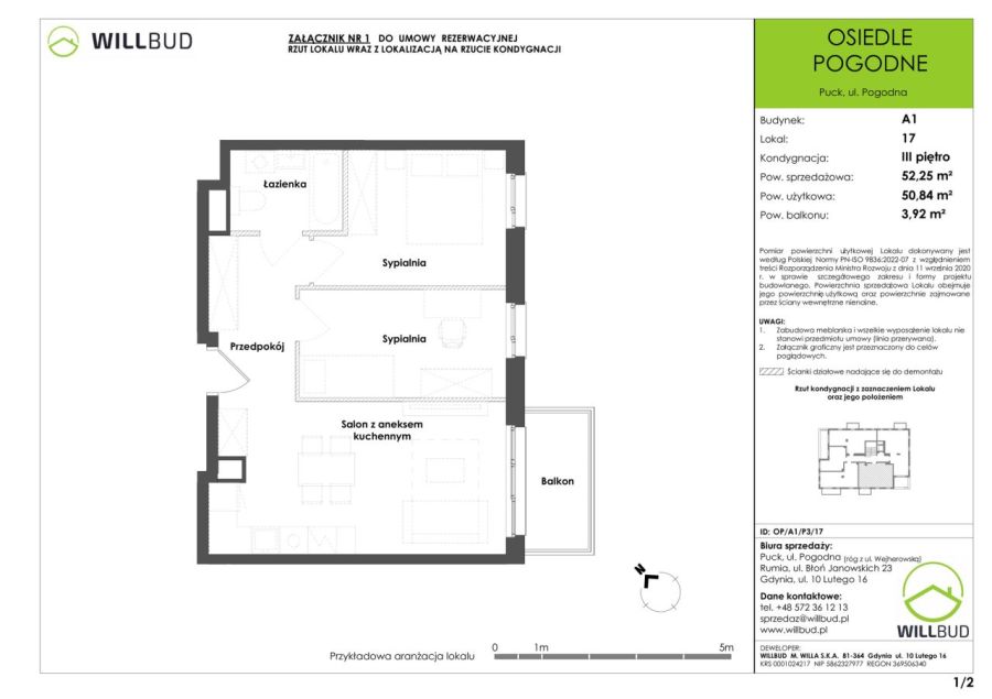 3-pok. 51m&sup2; + duży balkon Pogodne Puck: zdjecie 98992226