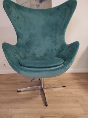 Fotel typu jajo, obrotowy: zdjecie 66472523