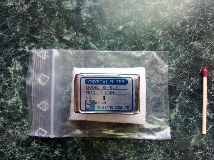 Filtr p.cz. 7.8 MHz + dwa piloty USB/LSB / transceiver KF: zdjecie 98999720