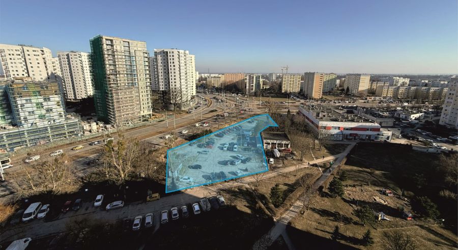 Gdańsk Morena, ul. Rakoczego  grunt 3 603 m² do najmu