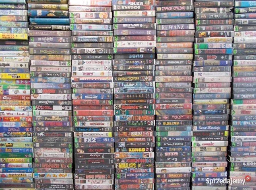 Skup kaset VHS ,magnetofonowych i płyt winylowych