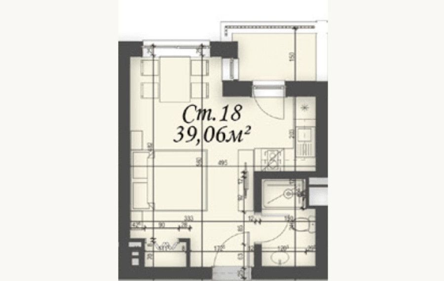 Apartament inwestycyjny w sercu Słonecznego Brzegu: zdjecie 99012663