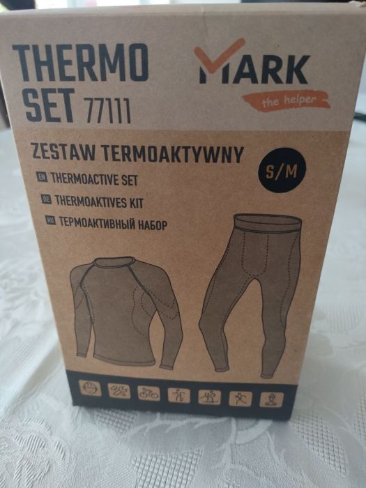 Bielizna termiczna zestaw termoaktywny