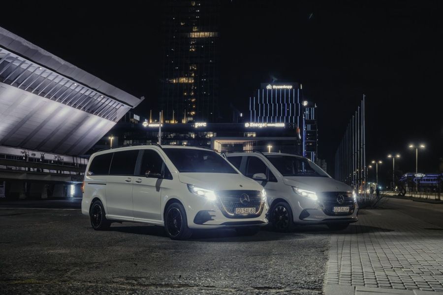 Mercedes V Klasa 2026 przewóz z kierowcą / VIP / wynajem: zdjecie 99014887