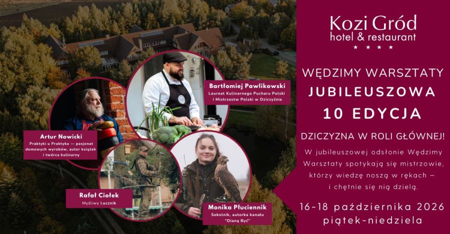 Wędzimy Warsztaty | Jubileuszowa 10 Edycja 16-18