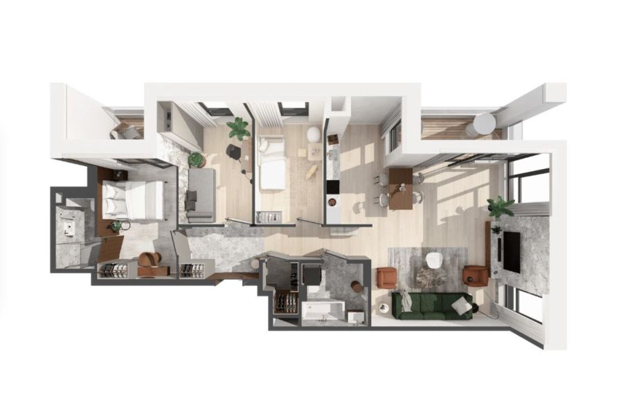 Apartament 94,1m2 Gdynia Redłowo Invest Komfort: zdjecie 99388884