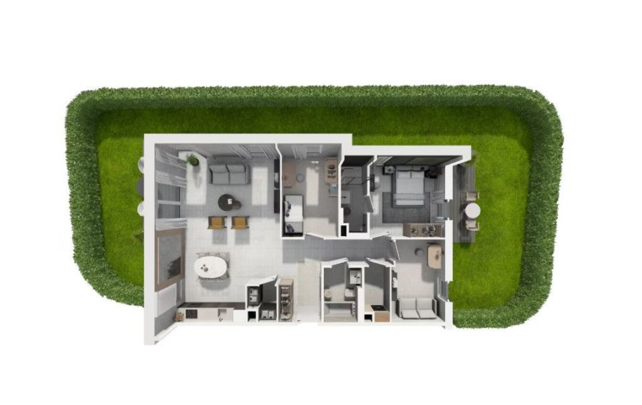 Mieszkanie 4-pokojowe 98,3m2 Gdańsk Aniołki Invest Komfort: zdjecie 99389031