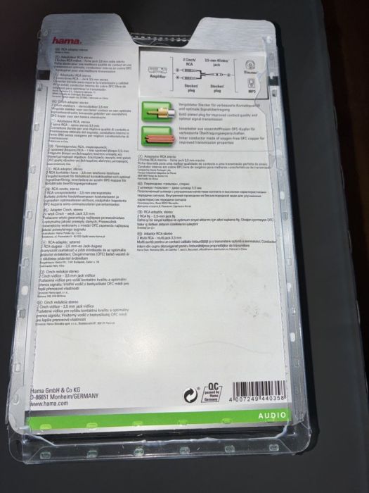 Kabel RCA 10mb: zdjecie 99060005