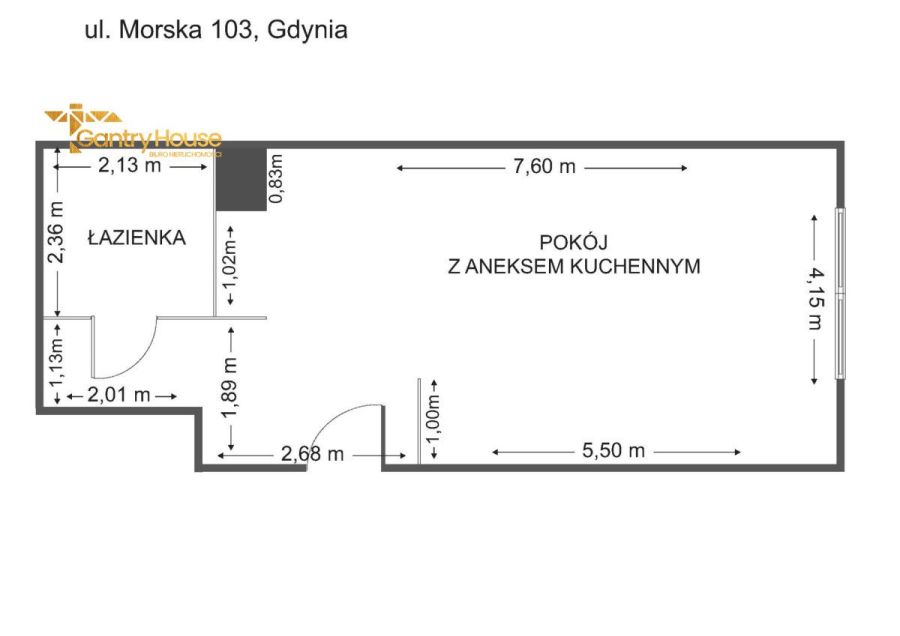 Kawalerka z możliwością parkowania na parkingu: zdjecie 99082341