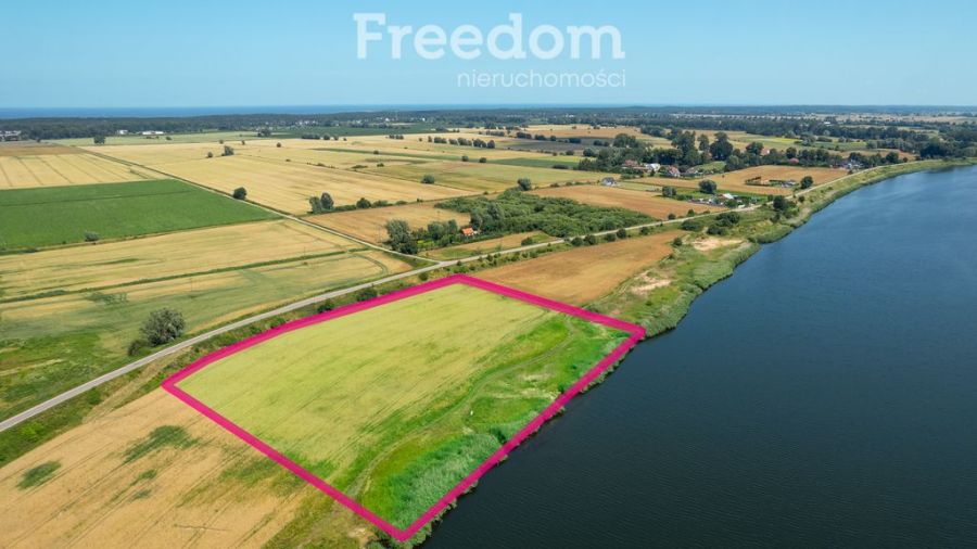 Grunt z ok. 160m własnej linii brzegowej Wisły