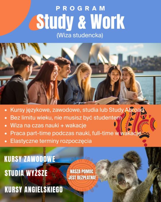 Programy w Australii: Nauka i Praca, Work and Holi: zdjecie 99099094