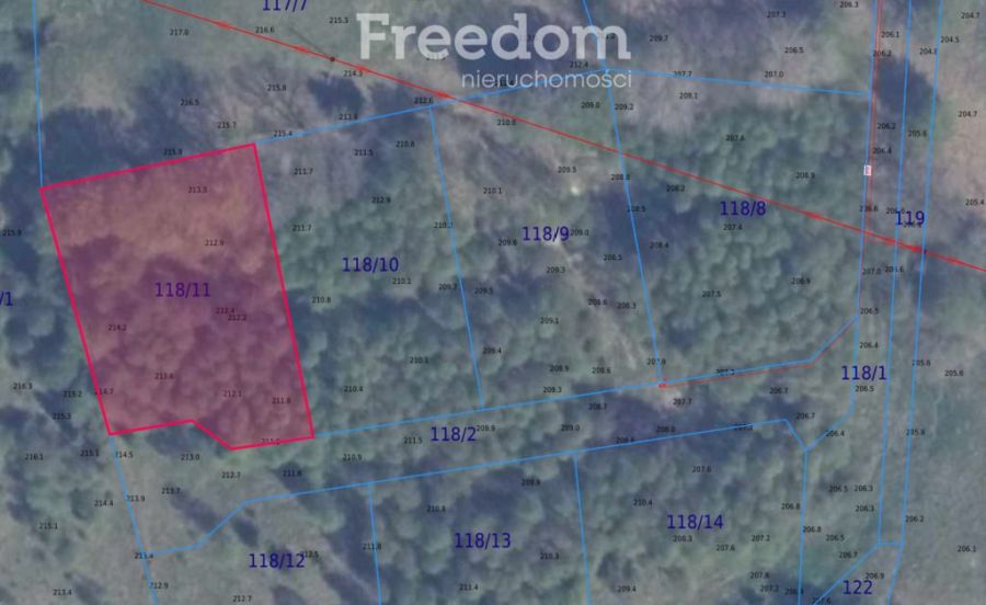 Działka budowlana na Kaszubach, z MPZP !