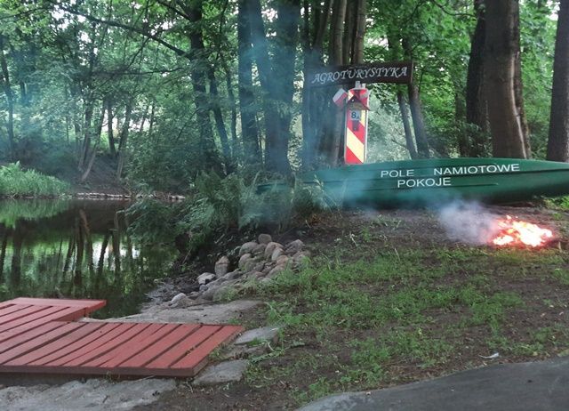 Agroturystyka - Spływy kajakowe rzeką Wel - Pole namiotowe: zdjecie 99113788