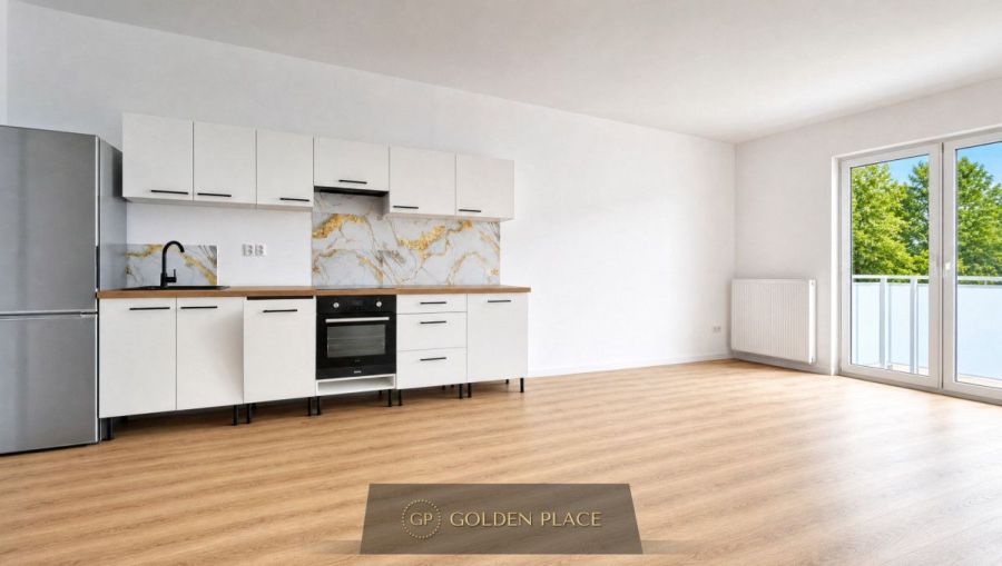 68,64 m&sup2; z balkonem i garażem | Blisko SKM