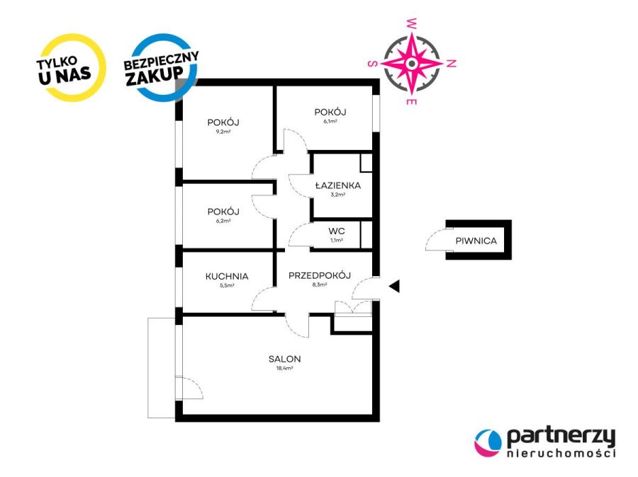 Balkon od południa | Widok na las | Dwustronne: zdjecie 99564216