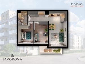 B2.M52 - mieszkanie 59,5 m2 z balkonem: zdjecie 66495126
