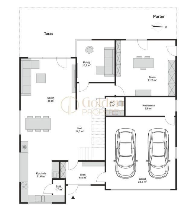 nowoczesny | smart home | duży ogród: zdjecie 99155476