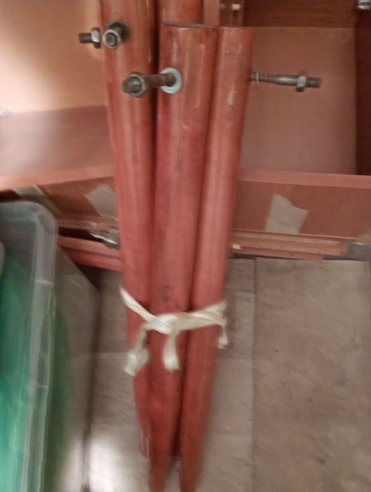 Rozkładany jasny stół PRL: zdjecie 99161341