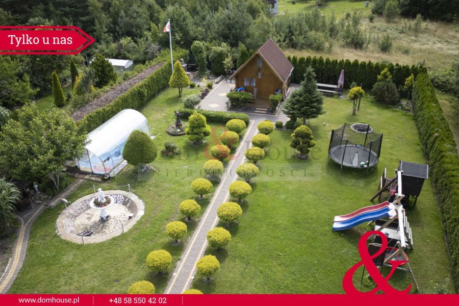 Dom z wyjątkowym ogrodem i basenem | Leśniewo: zdjecie 99480948
