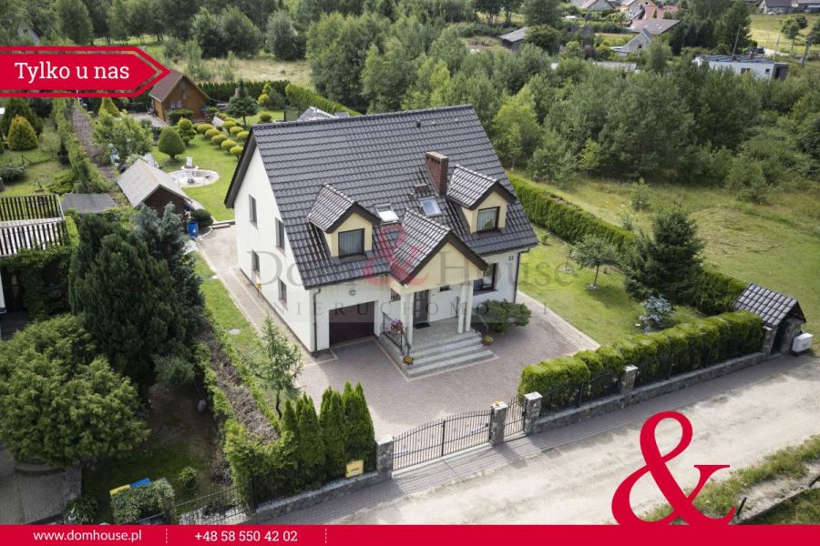 Dom z wyjątkowym ogrodem i basenem | Leśniewo: zdjecie 99480957