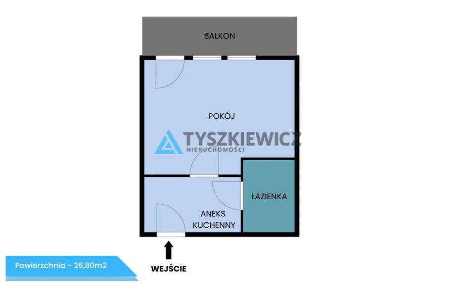 Idealne na start lub inwestycję, duży balkon: zdjecie 99186175