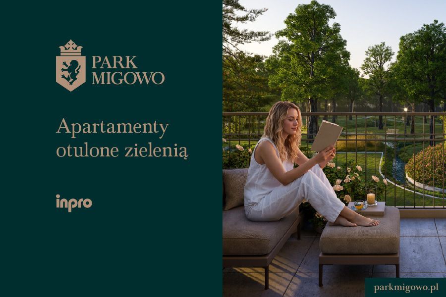 INPRO S.A. - Park Migowo - mieszkanie 3-pok. 56.68 m2 łazienka i oddzielna toaletaNowość w sprzedaży