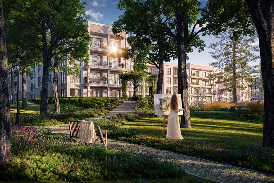 INPRO S.A. - Park Migowo - mieszkanie 2-pok. 43.21 m2 ogródekNowość w sprzedaży: zdjecie 99189054