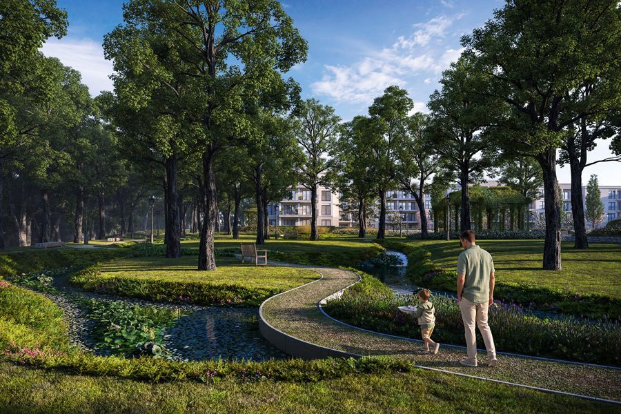 INPRO S.A. - Park Migowo - mieszkanie 2-pok. 43.21 m2 ogródekNowość w sprzedaży: zdjecie 99189055