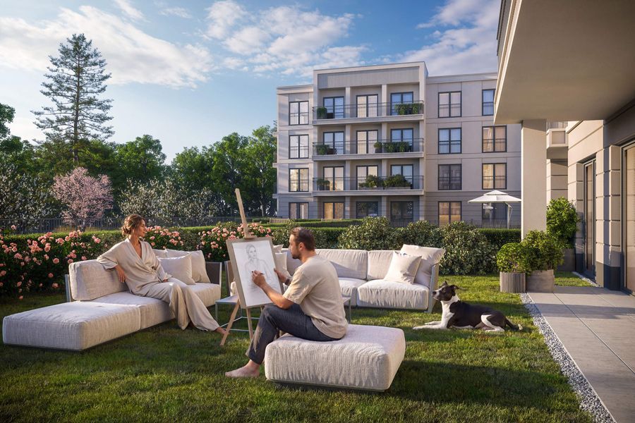 INPRO S.A. - Park Migowo - mieszkanie 2-pok. 43.21 m2 ogródekNowość w sprzedaży: zdjecie 99189056
