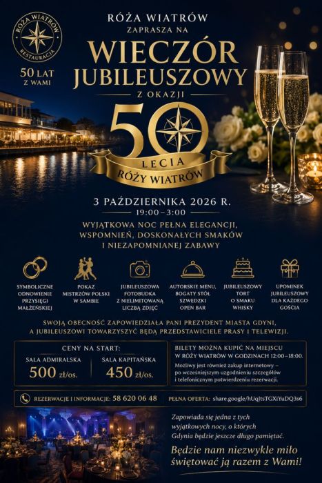 Bal Złote Gody ... 50 lat Róży Wiatrów