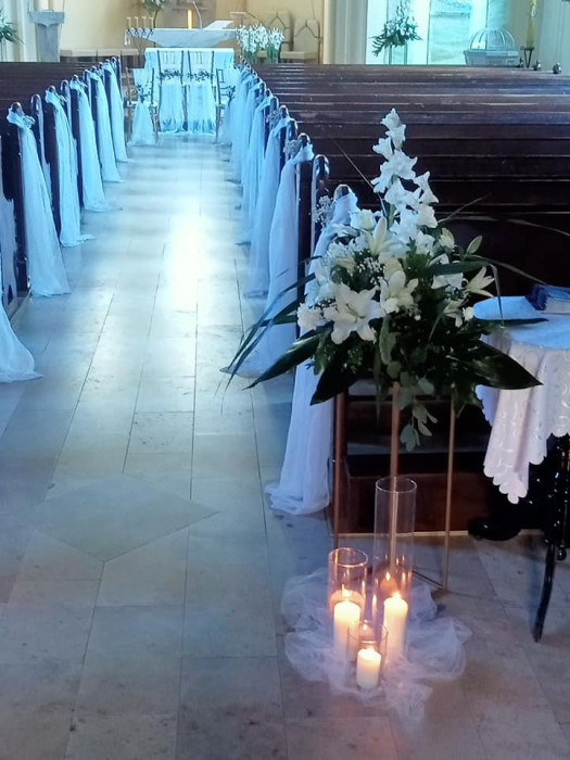 Dekoracje kościoła, sali, pleneru - profesjonalnie.: zdjecie 99194903