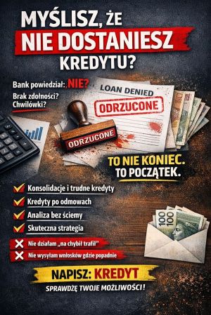 Myślisz, że nie dostaniesz kredytu? Zadzwoń!: zdjecie 66502402