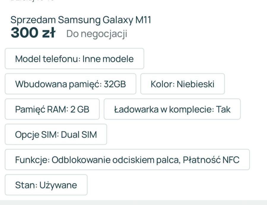 Sprzedam telefon komórkowy: zdjecie 99205939