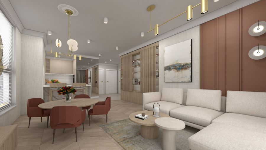 Słoneczny 3-pokojowy apartament z 12m2 loggią: zdjecie 99209485