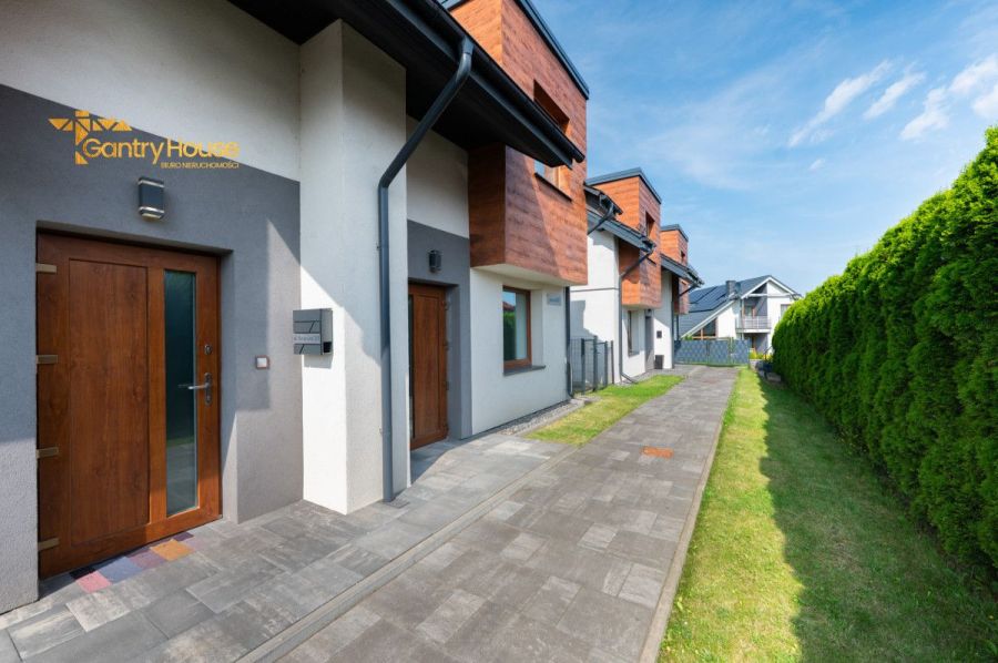Nowy bliźniak w Dębogórzu z ogrodem: zdjecie 99220285