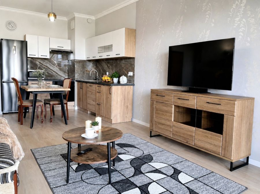 Nowe 2 pokoje 44 m² | Balkon | Garaż | Komórka | Wiszące Ogrody