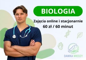 Korepetycje Biologia - stacjonarnie lub online: zdjecie 66505695